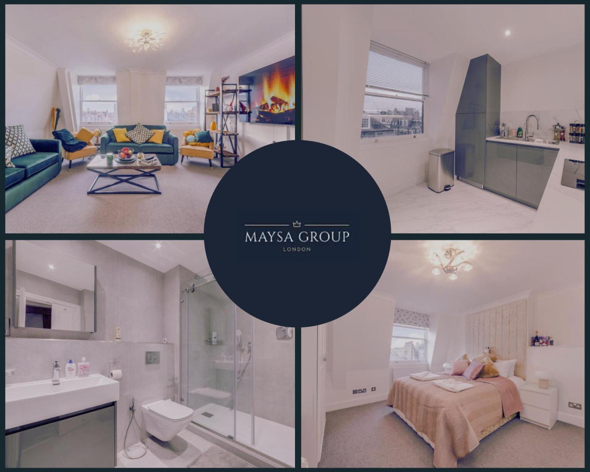 City Chic 3 Bedroom 2 Bathroom Luxury Living 7Hs London Luaran gambar